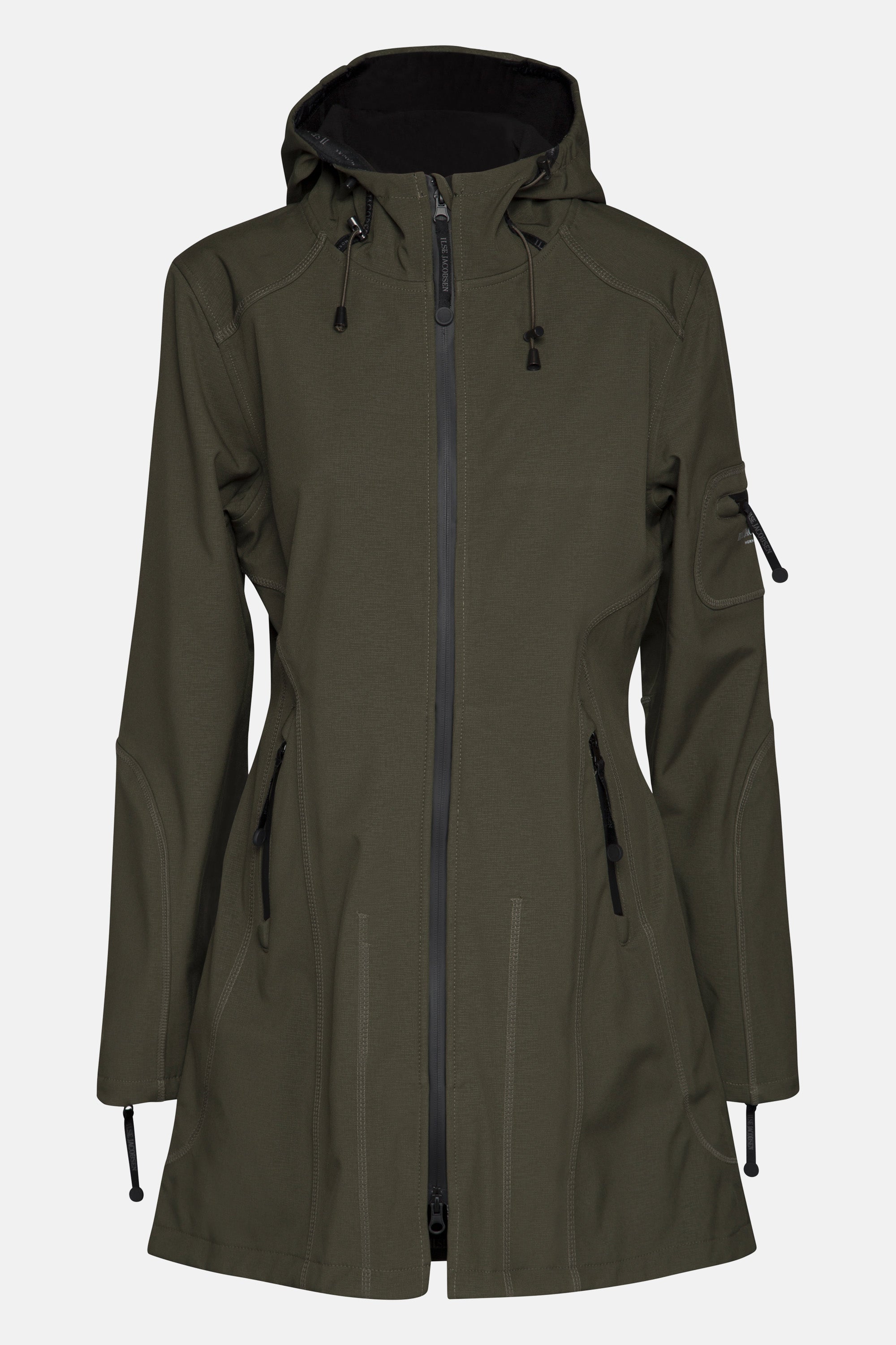Ilse Jacobsen Hornbæk Rain Regenmantel Raincoat 410 Army